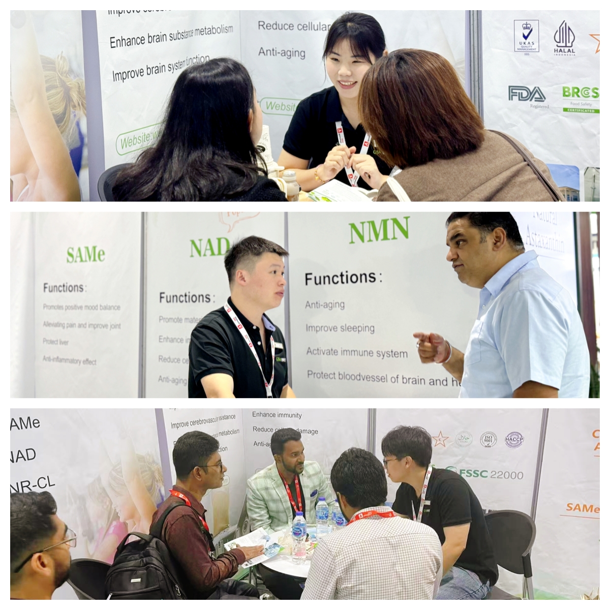 古特生物參加泰國(guó)曼谷 Vitafoods Asia 亞洲國(guó)際營(yíng)養(yǎng)保健品展覽會(huì)圓滿完成了 古特生物參加泰國(guó)曼谷 Vitafoods Asia 亞洲國(guó)際營(yíng)養(yǎng)保健品展覽會(huì)圓滿完成了